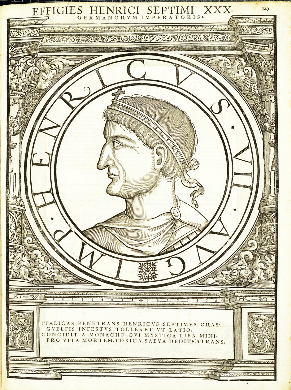 Henrik VII, illustration från 