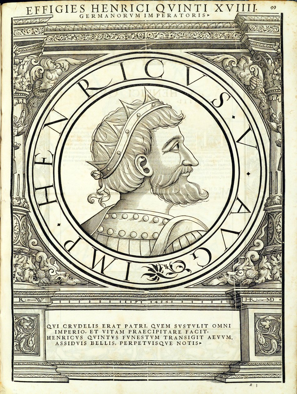 Henrik V, illustration från 