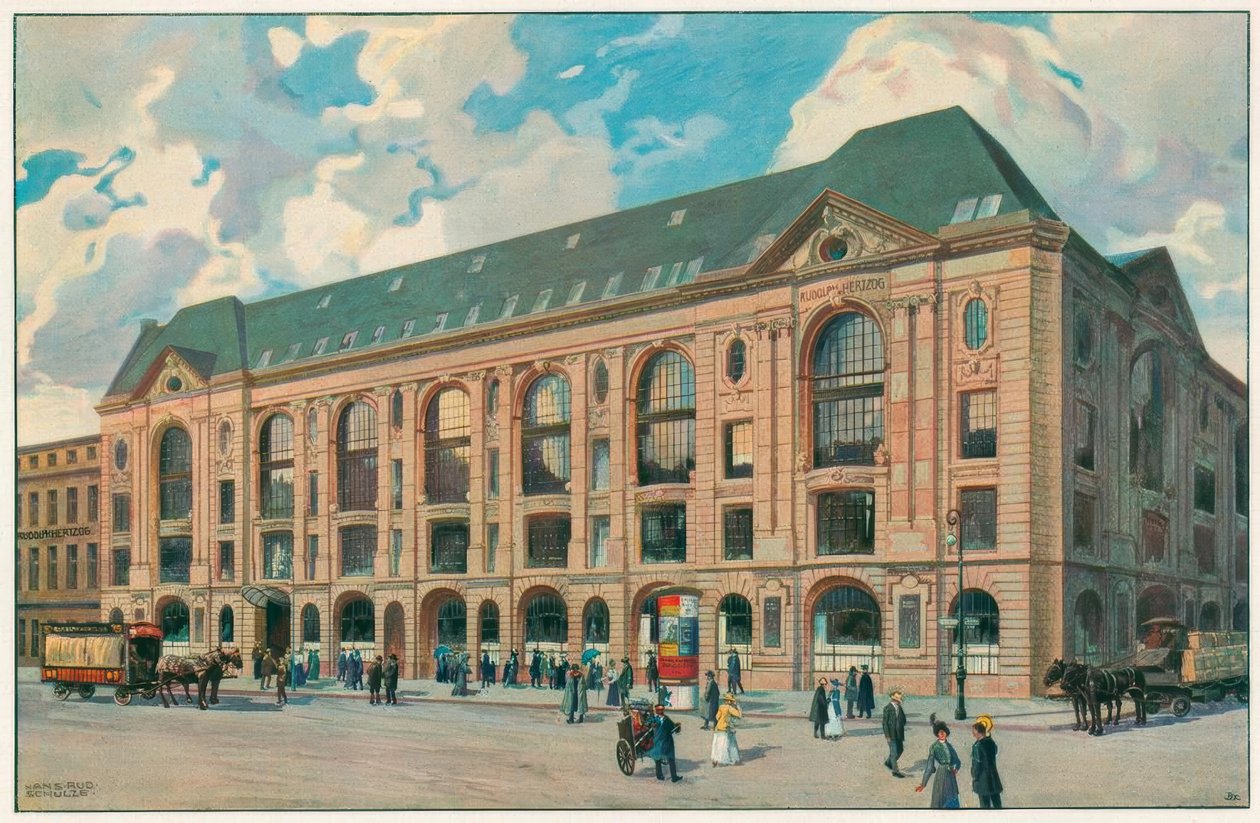 Varuhus Rudolph Hertzog av Hans Rudolf Schulze