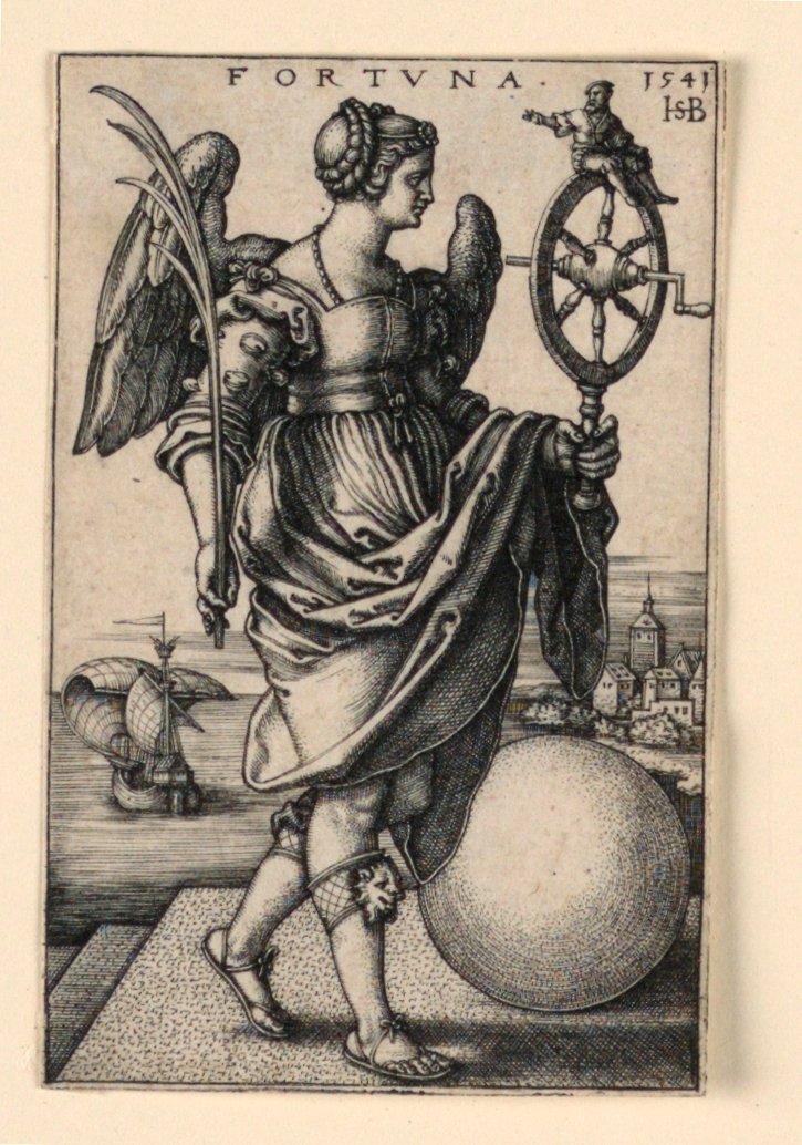 Fortuna (Fortune) av Hans Sebald Beham