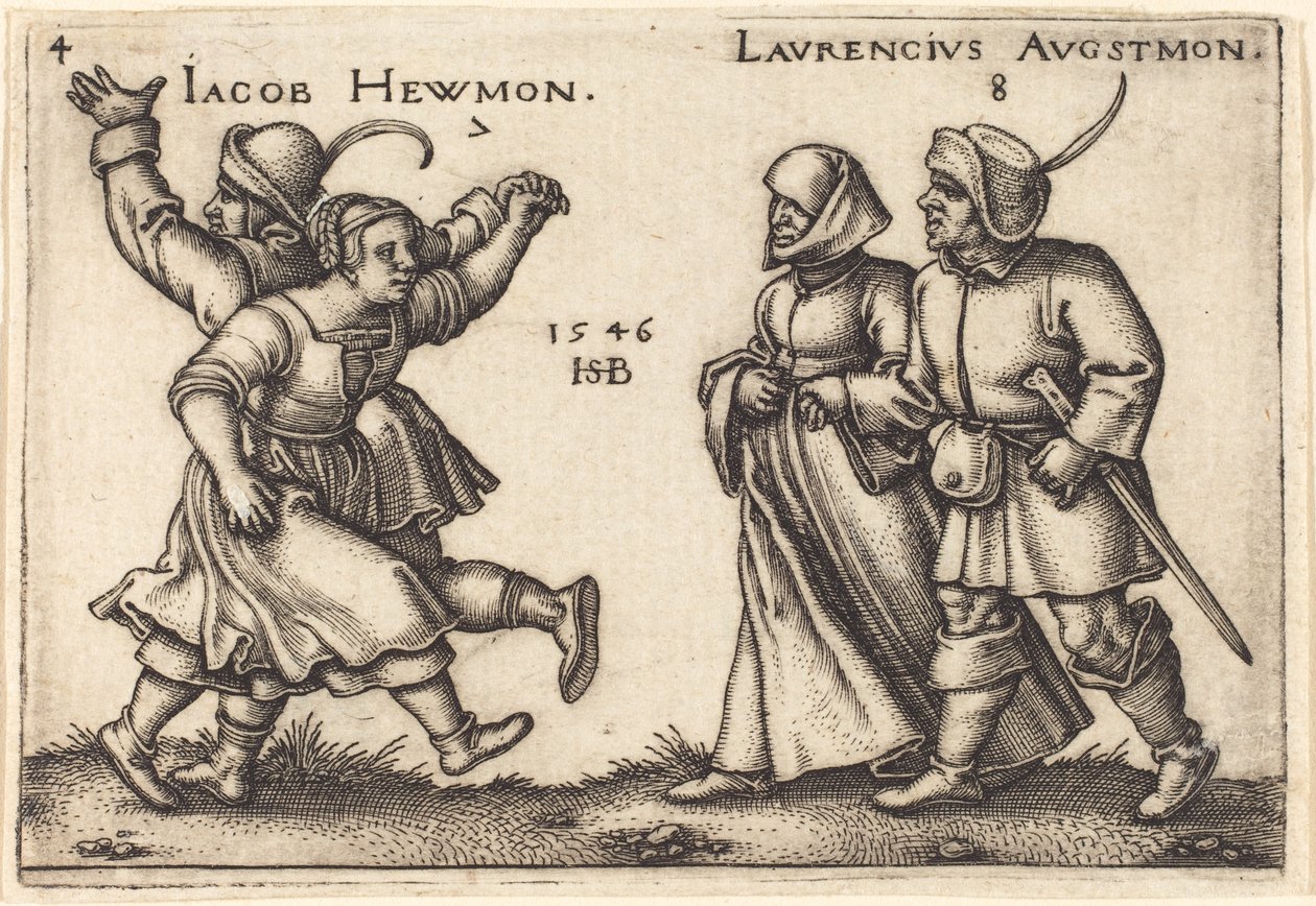 Juli och augusti av Hans Sebald Beham