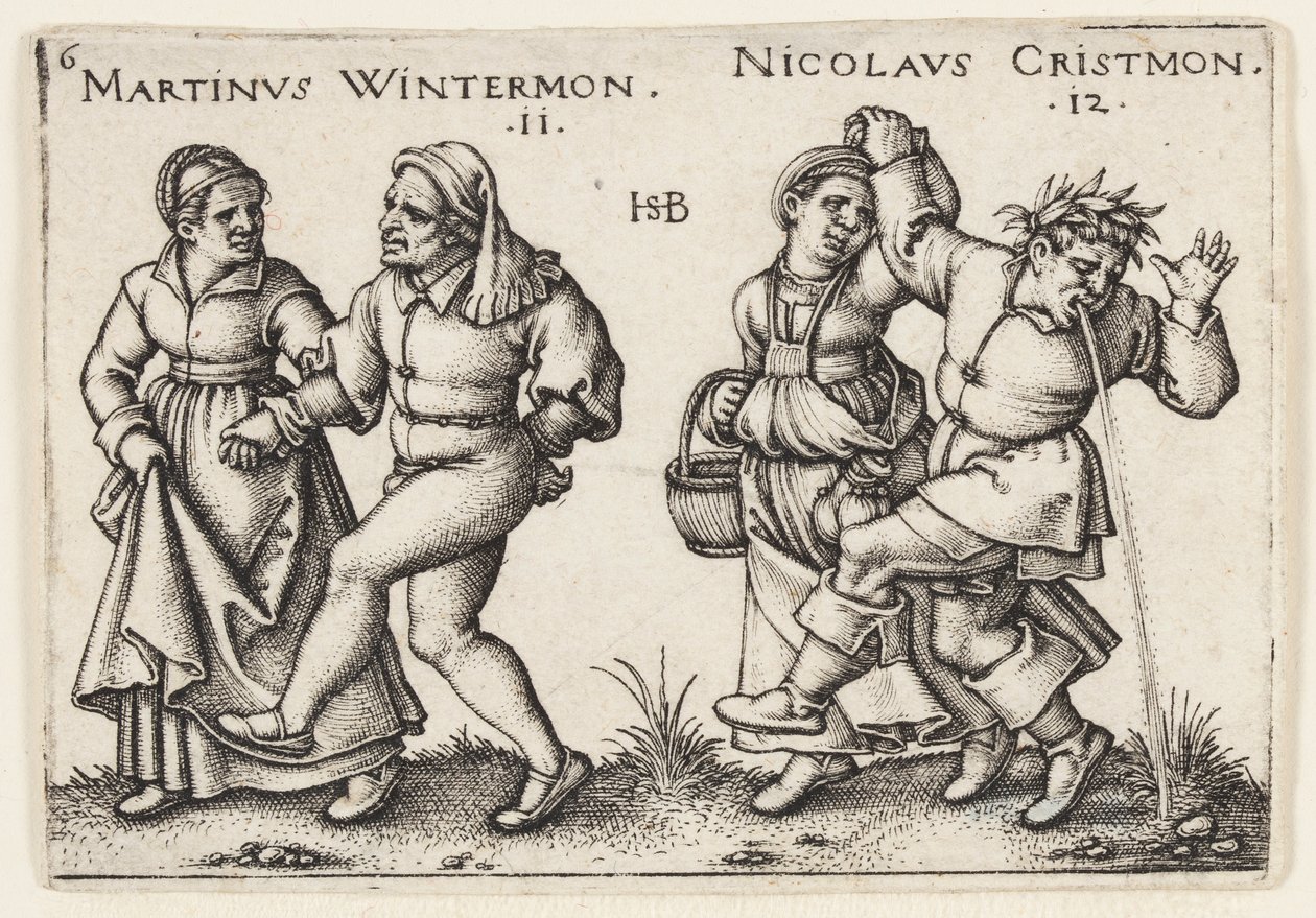 november och december av Hans Sebald Beham