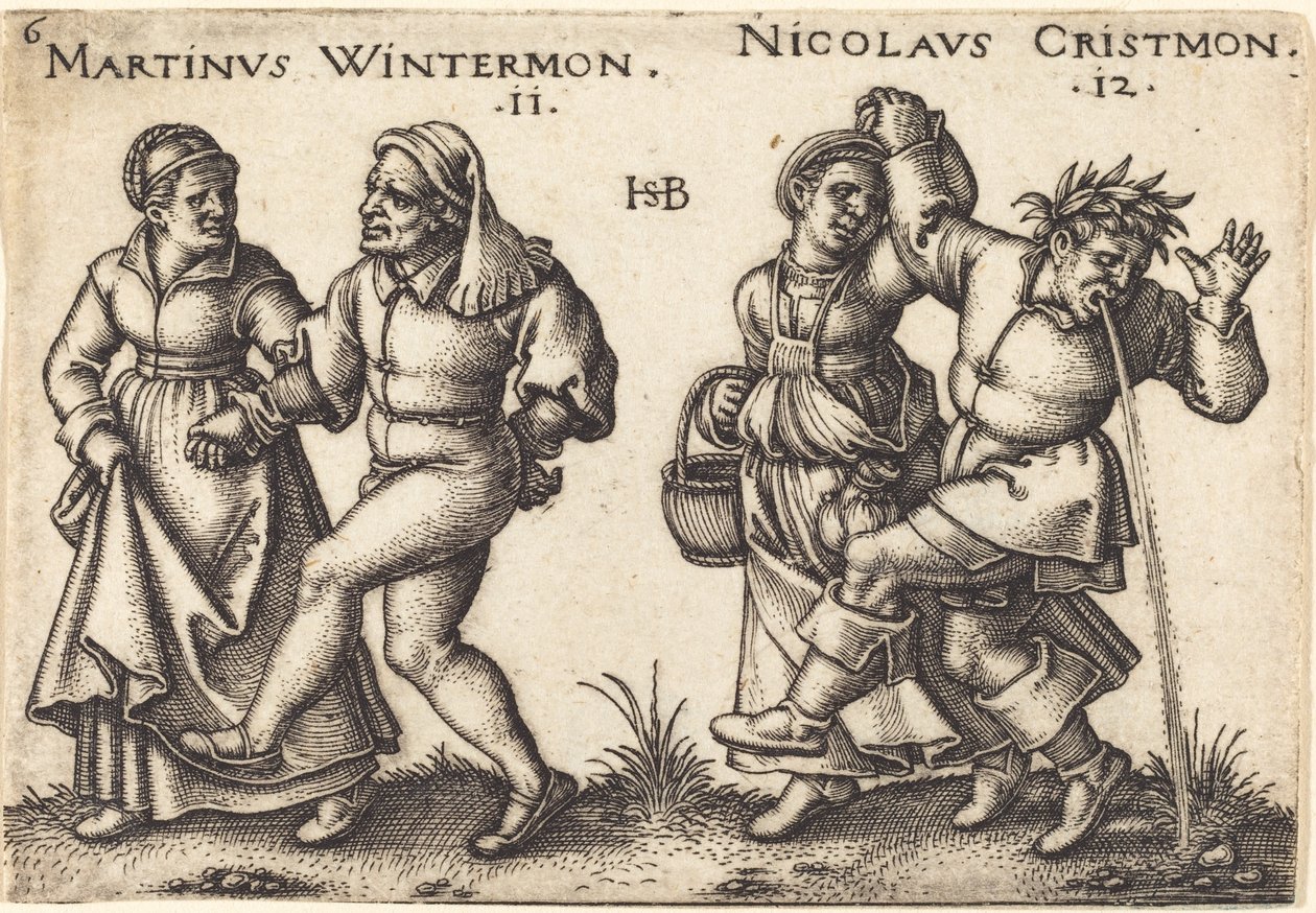 November och december av Hans Sebald Beham