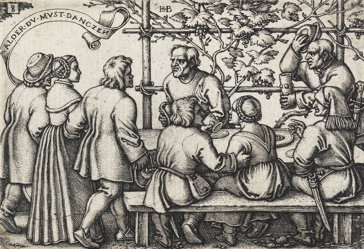 Bondernas festmåltid av Hans Sebald Beham