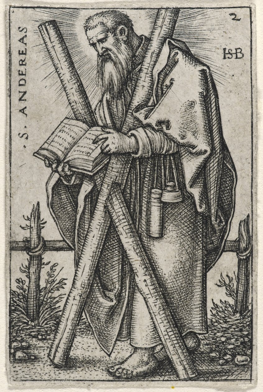 Sankt Andreas, 1541-46 av Hans Sebald Beham