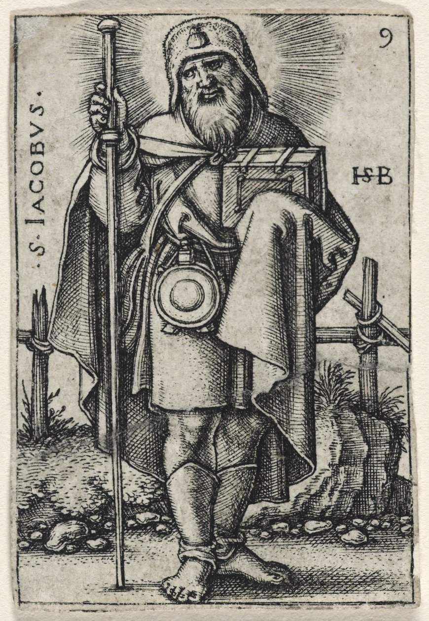 Sankt Jakob, major, 1541-46 av Hans Sebald Beham
