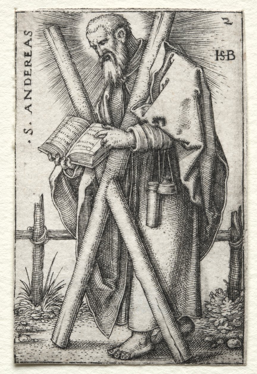 St Andrew av Hans Sebald Beham