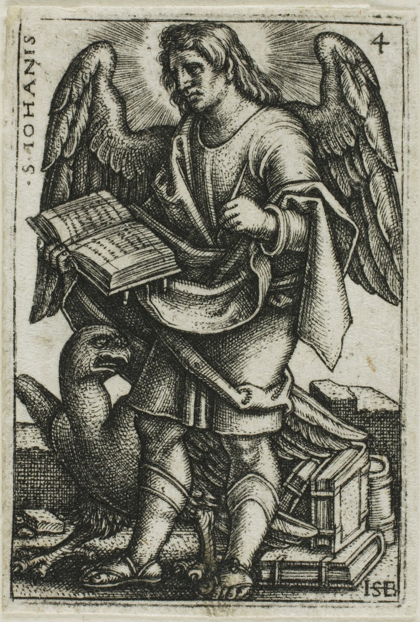 S:t Johannes, från De fyra evangelisterna av Hans Sebald Beham