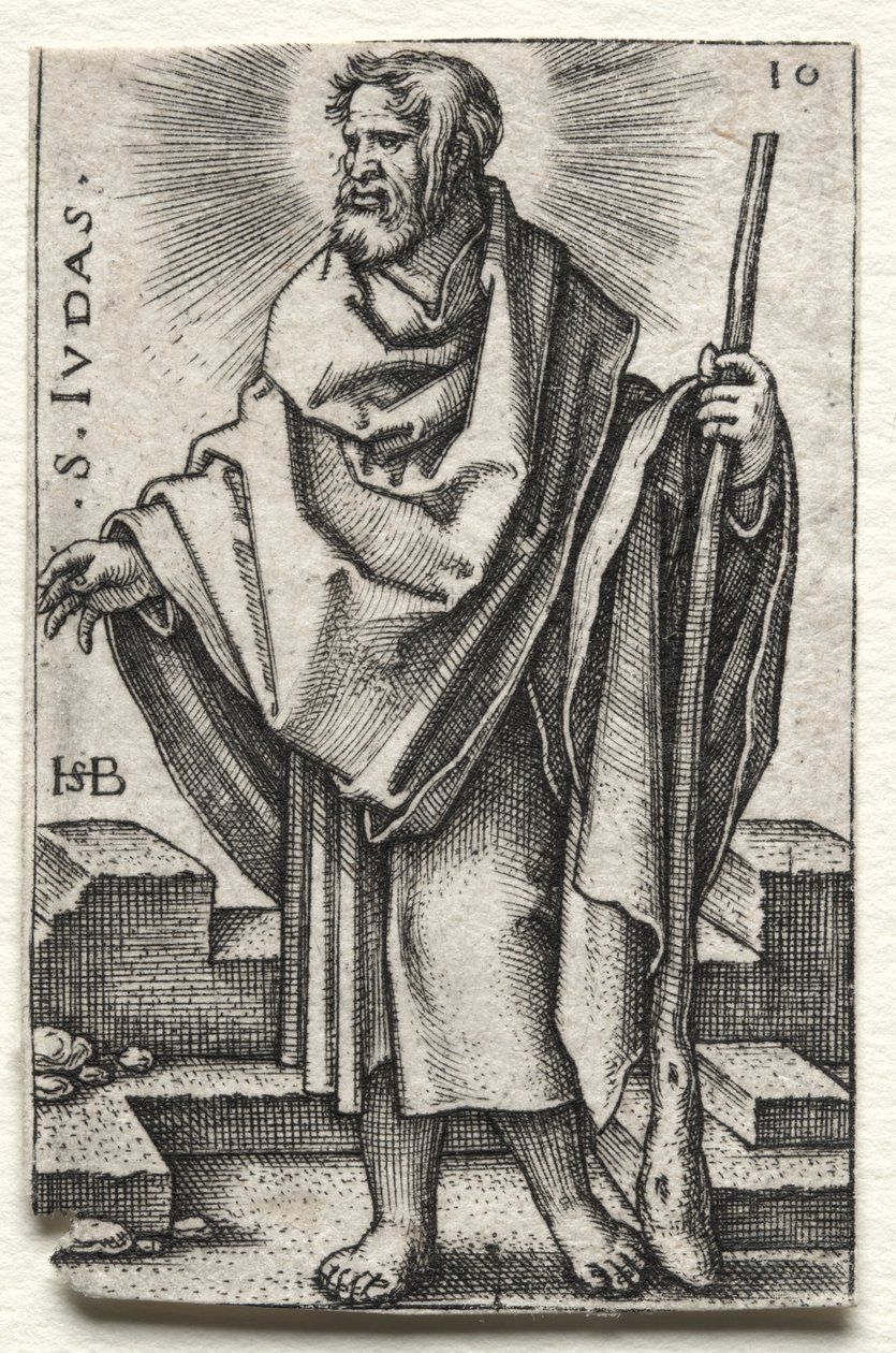 St Judas av Hans Sebald Beham