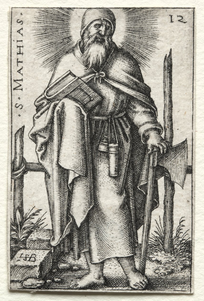 St Matteus av Hans Sebald Beham