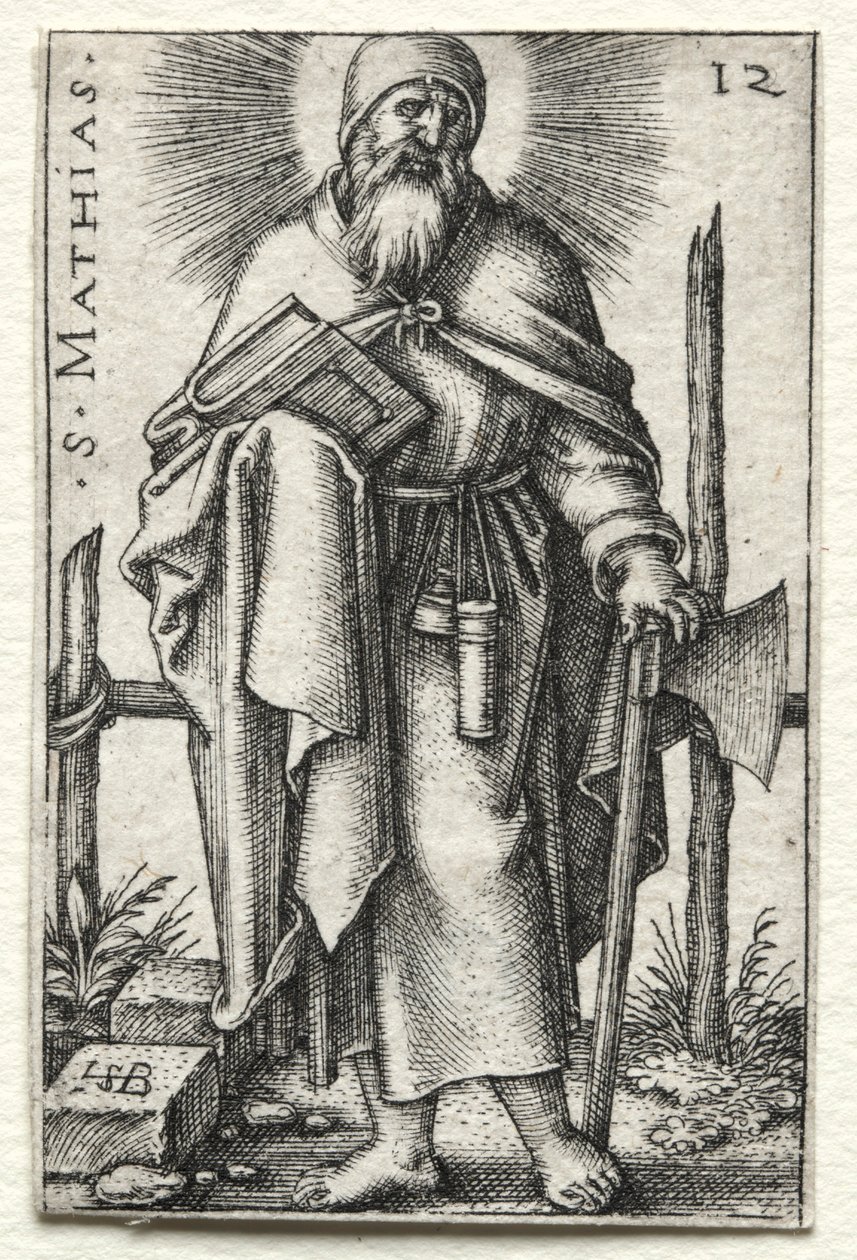 St Matteus, 1545-1546. av Hans Sebald Beham