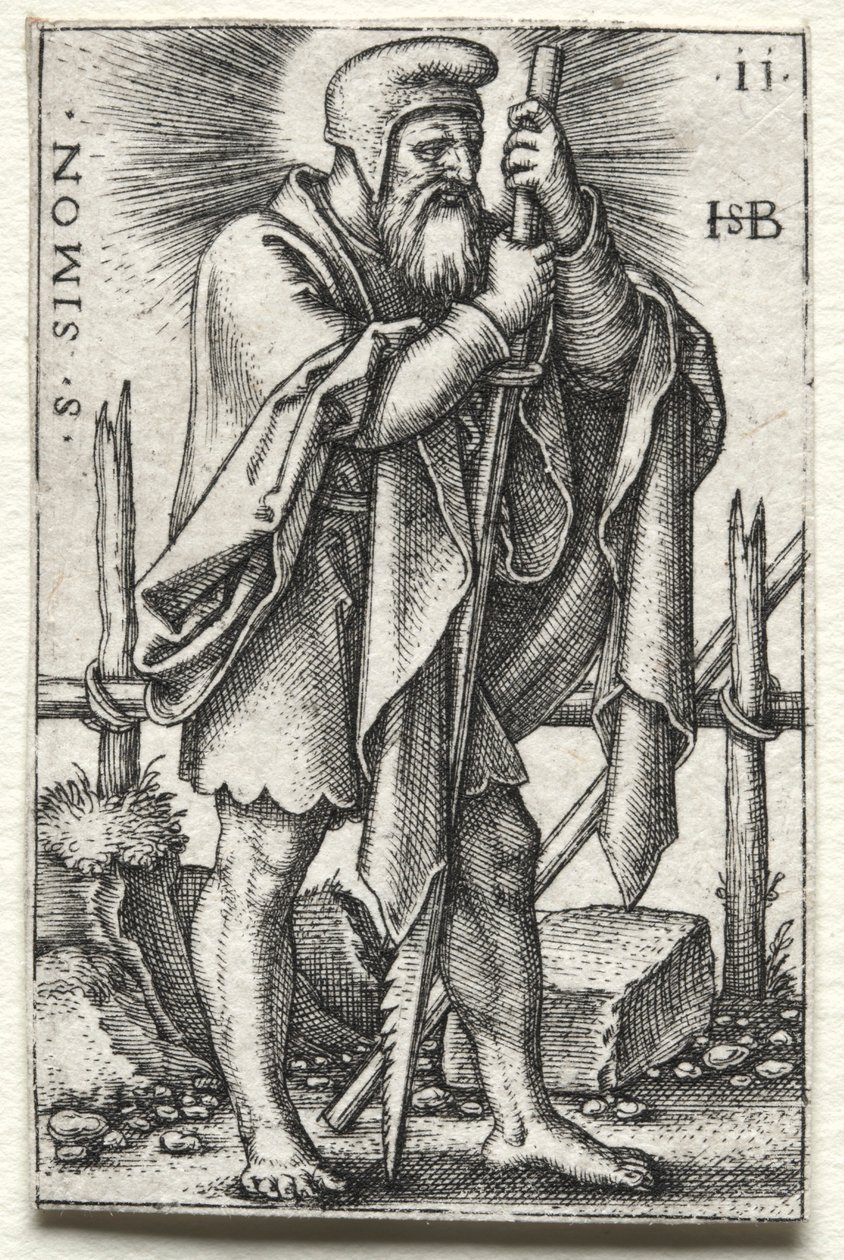S:t Simon, 1545-1546. av Hans Sebald Beham