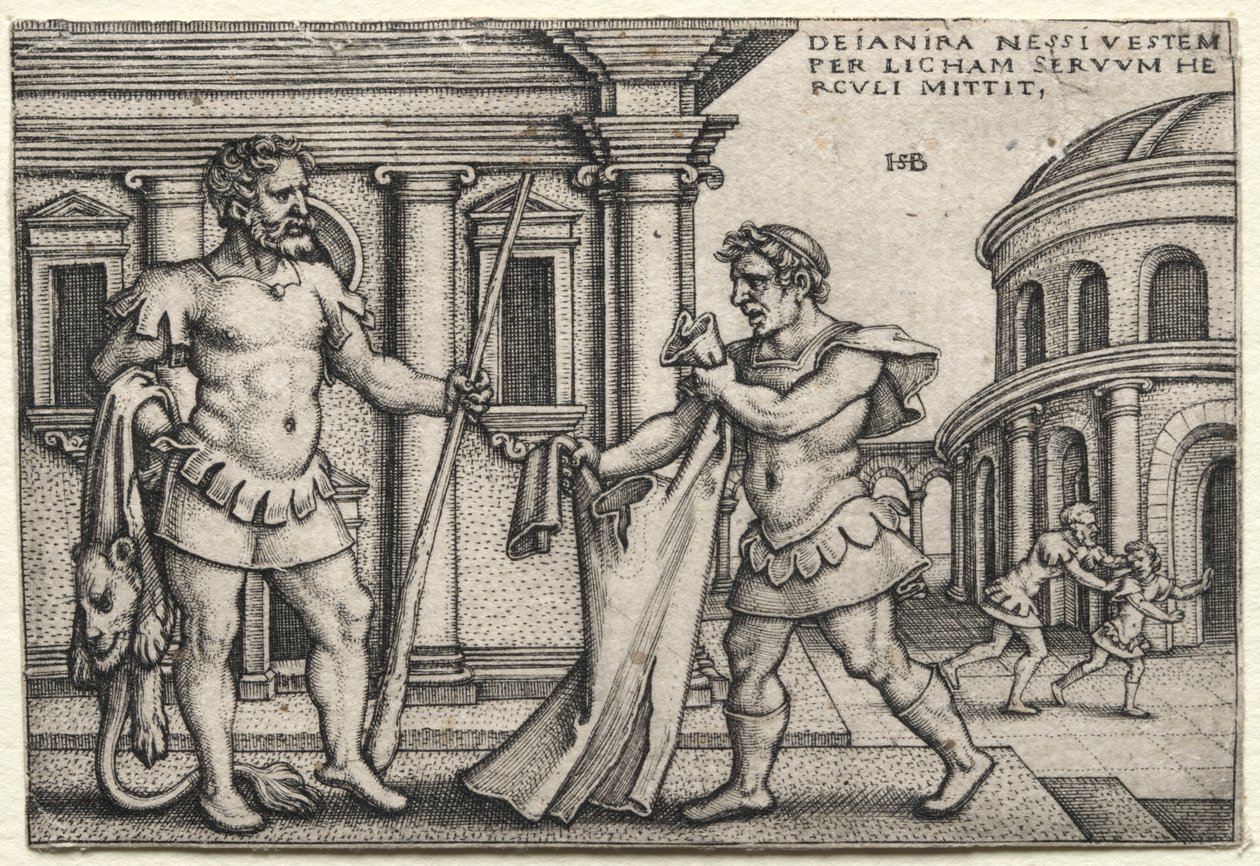 The Labours of Hercules: Hercules tar emot plagget genomsyrat av Nessus