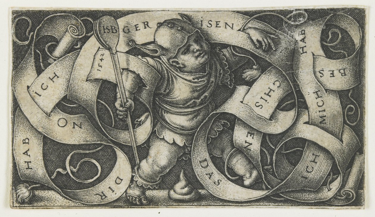 Den lilla buffén av Hans Sebald Beham
