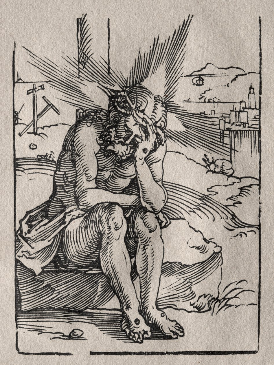 Sorgernas man av Hans Sebald Beham