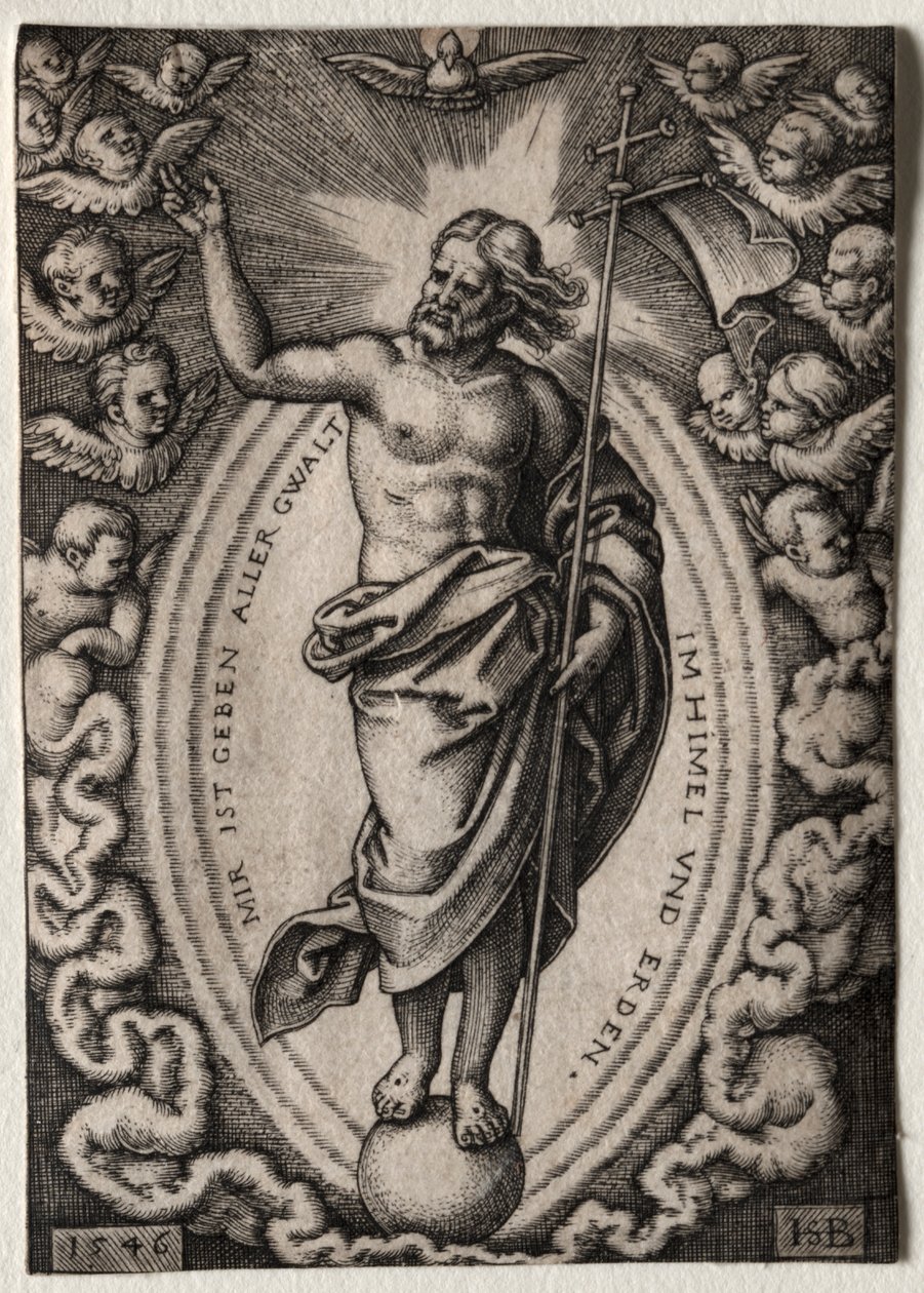 Frälsaren av Hans Sebald Beham