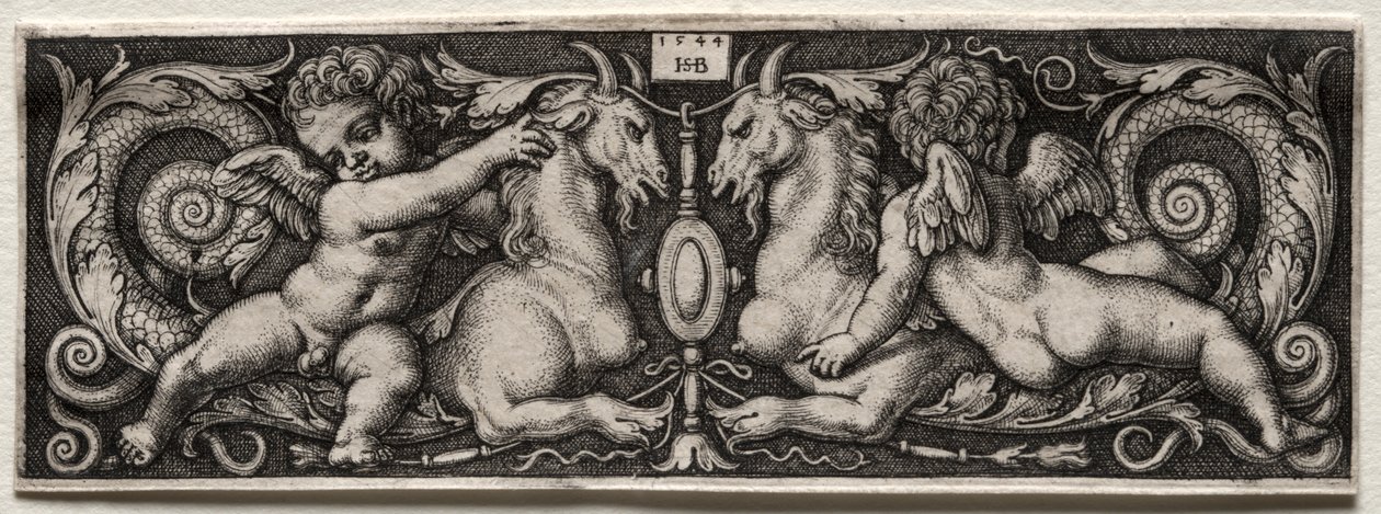 Två Genii av Hans Sebald Beham