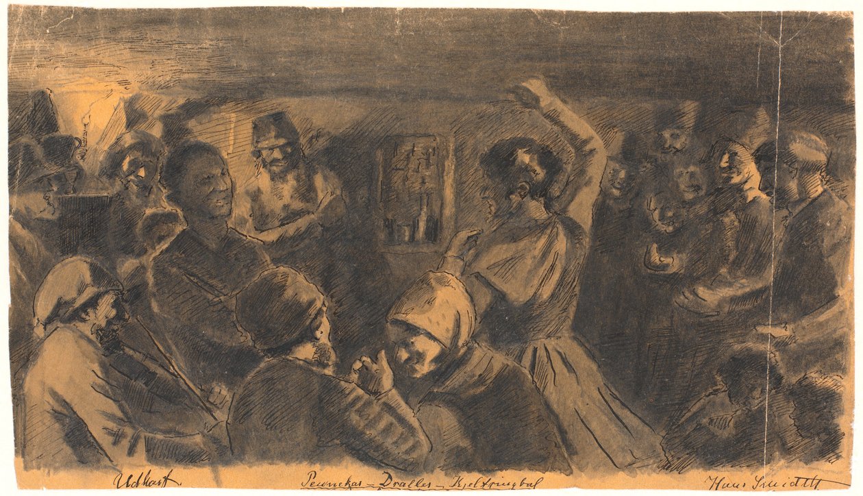 "Pennekas-Dralles-Kjeltringsball" av Hans Smidth