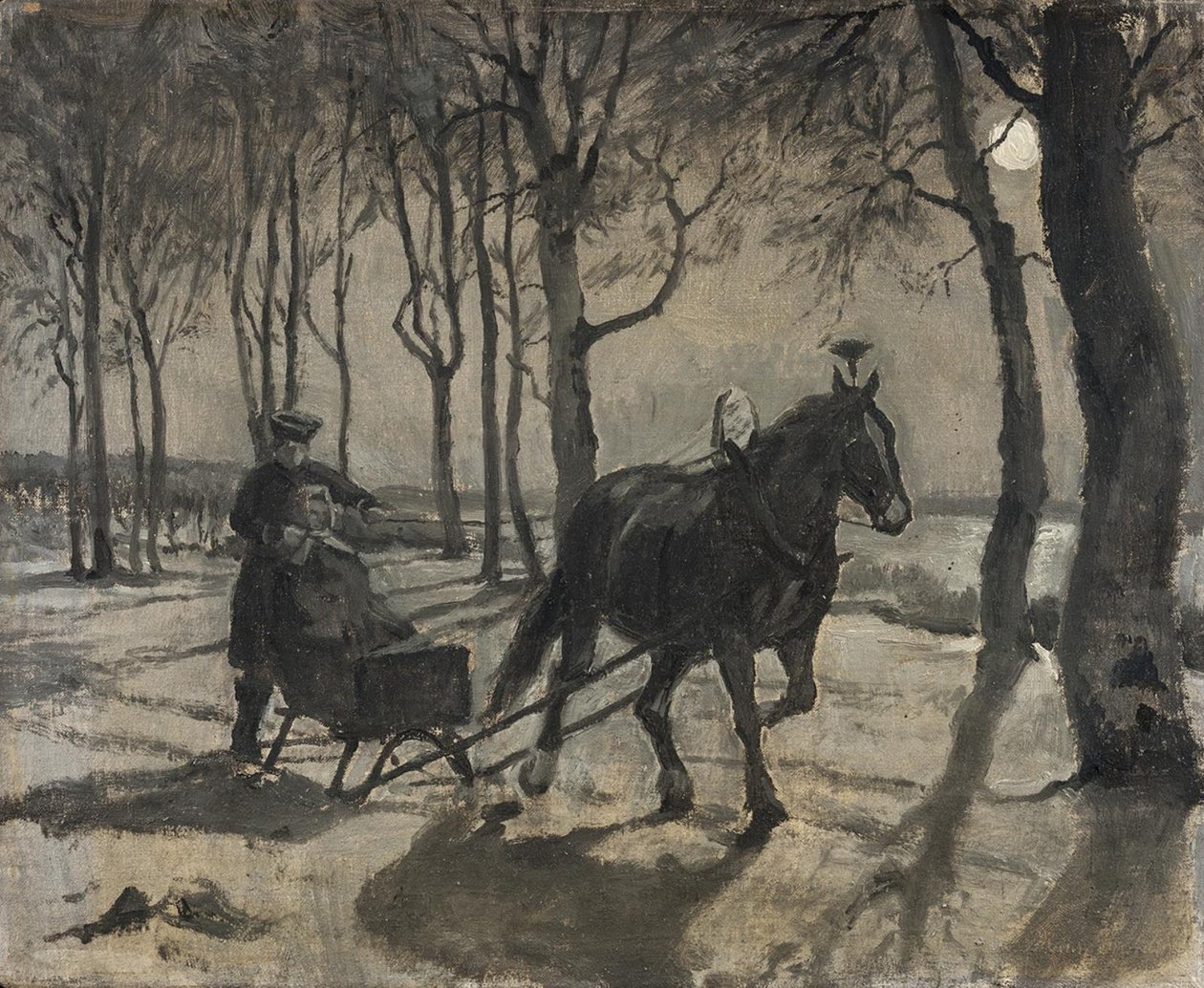 Släden till Fussingöe av Hans Smidth