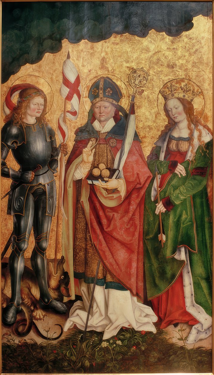 St George, Nicholas, Ursula av Hans Strüb