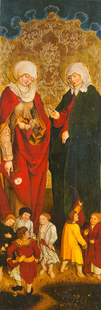 Tyska: Maria Salome und Maria Cleophae Maria Salome und Maria Cleophae av Hans und Jakob Strüb