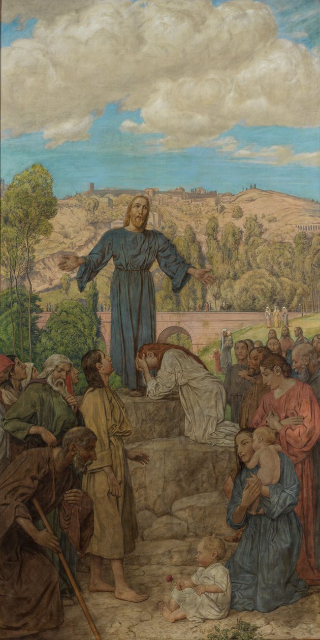 Kristus som lärare av Hans Thoma