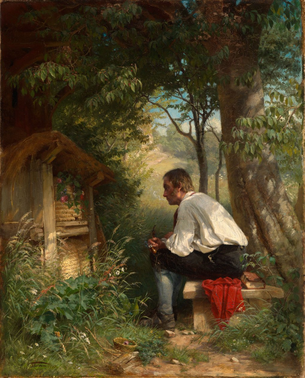 Bivännen av Hans Thoma