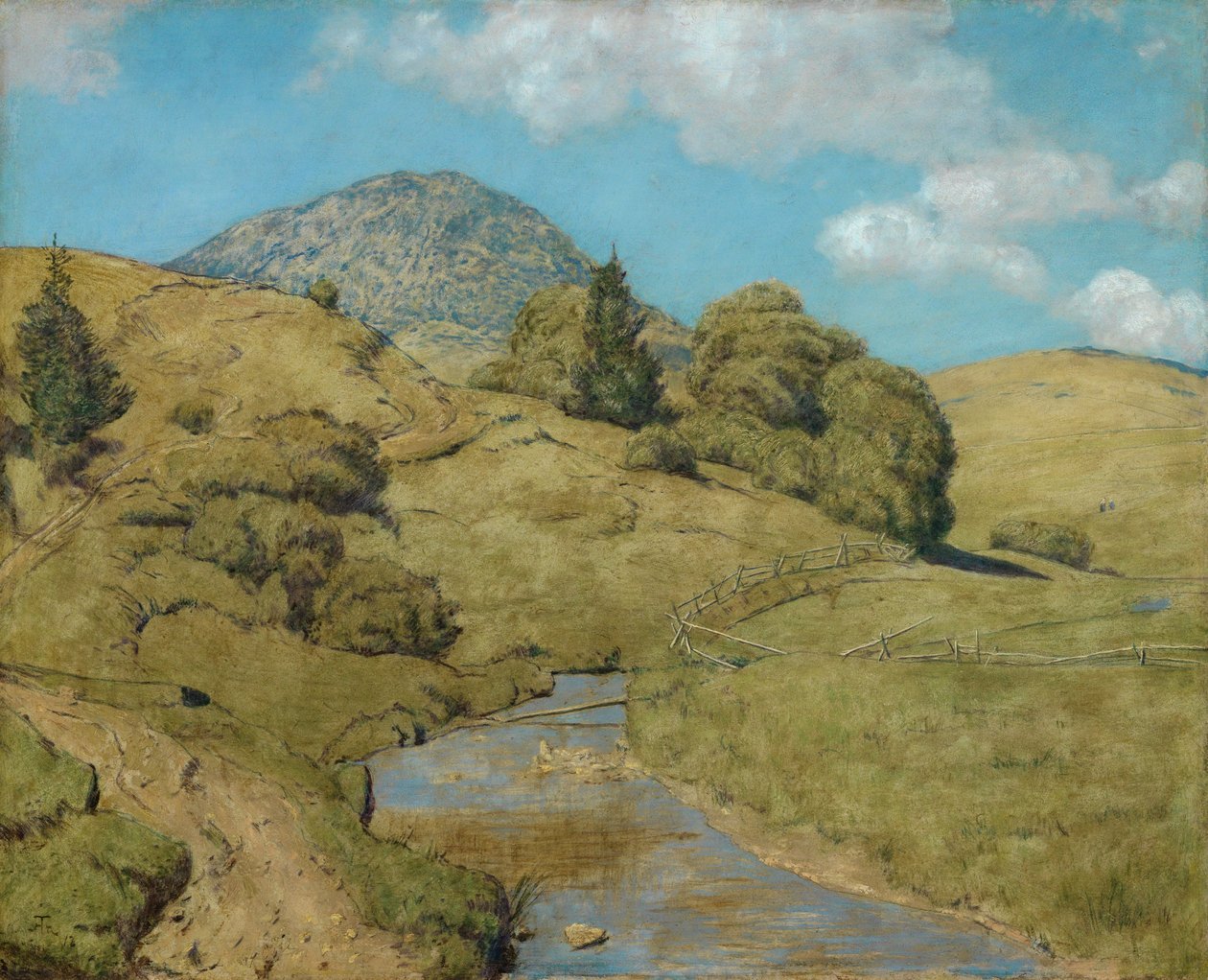 Blössling vid Bernau av Hans Thoma