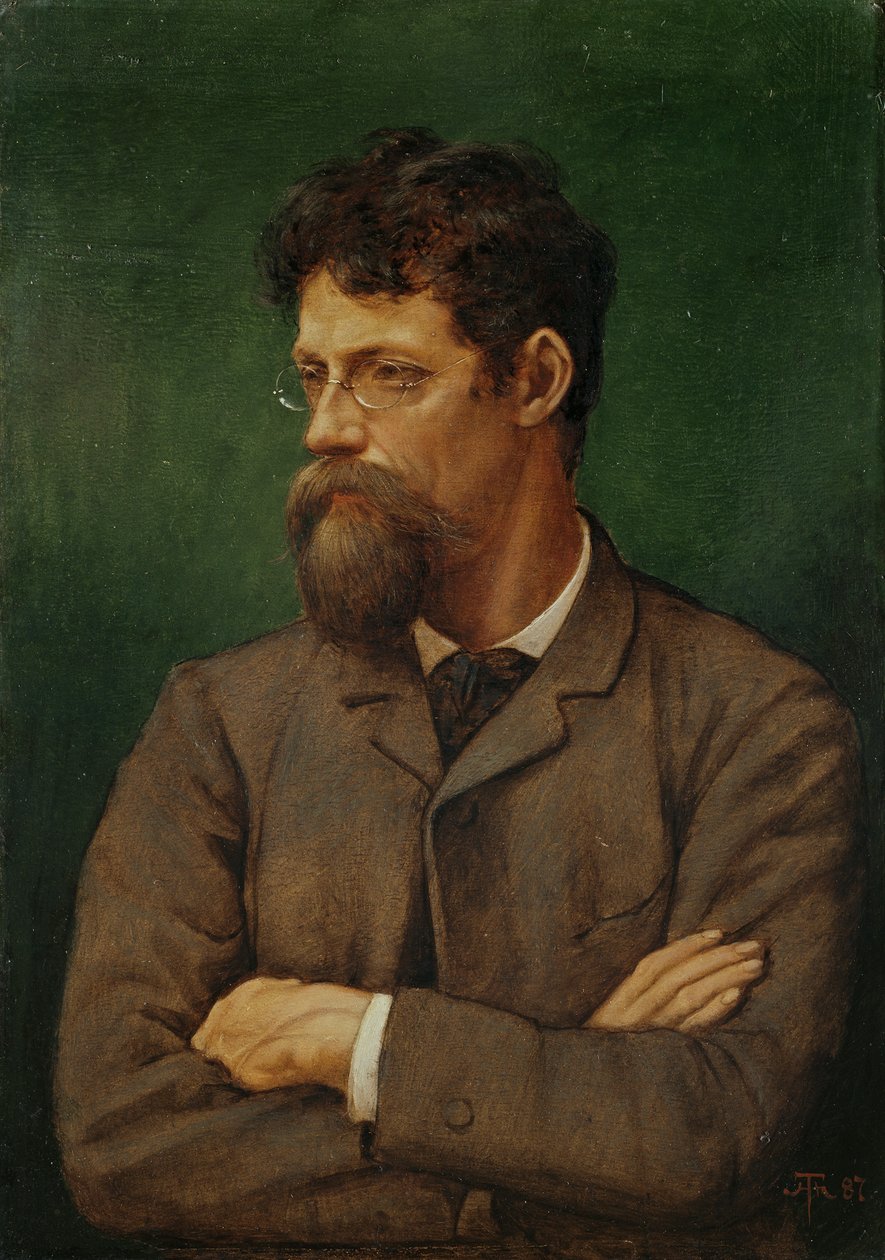 Målaren Albert Lang av Hans Thoma