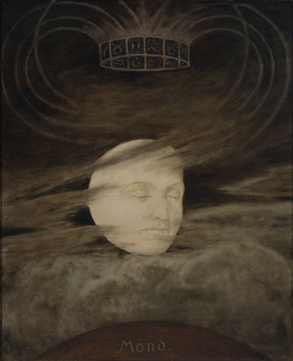 Månen av Hans Thoma