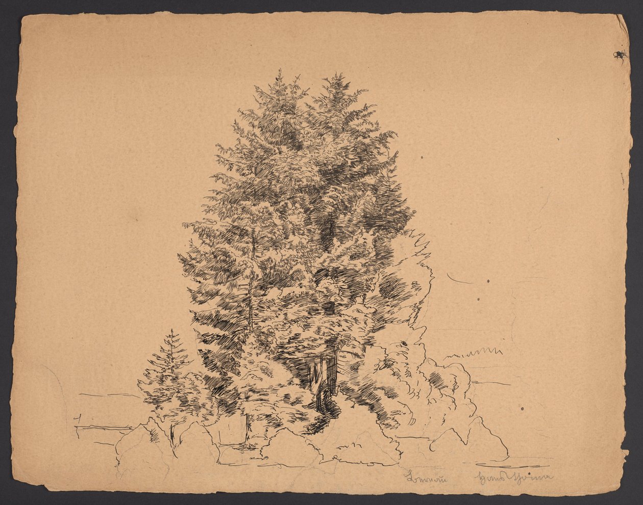 Träden i Bernau av Hans Thoma