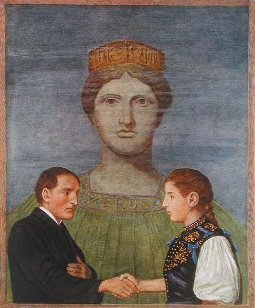 Jorden, illustration från 