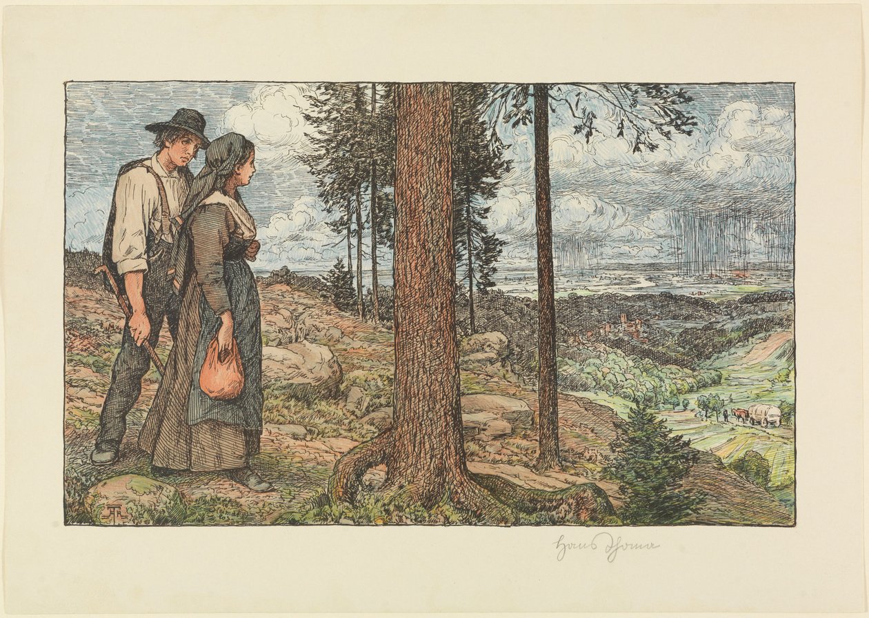 Hemlös av Hans Thoma