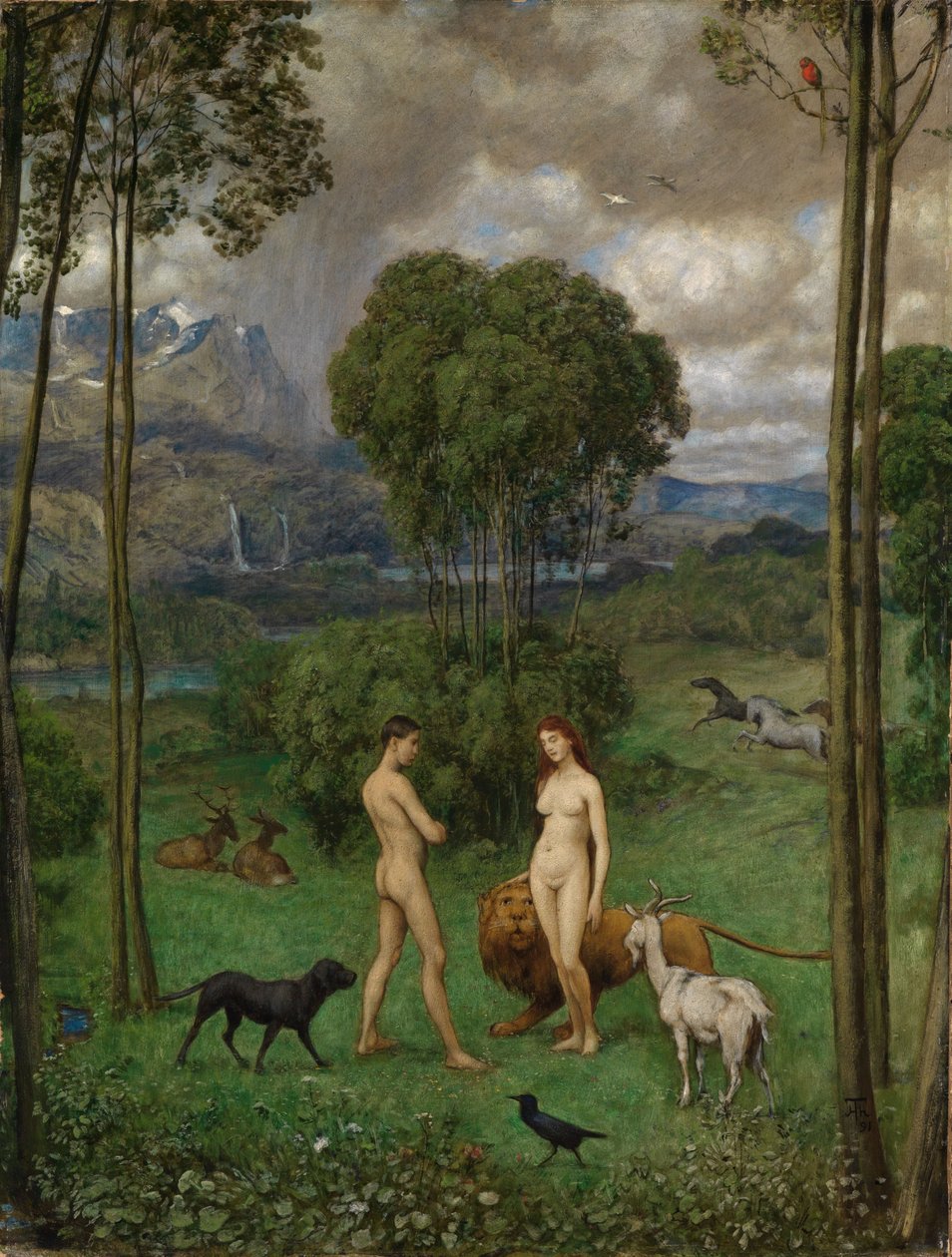 I paradiset av Hans Thoma