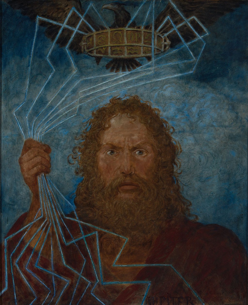 Jupiter (Tor) av Hans Thoma