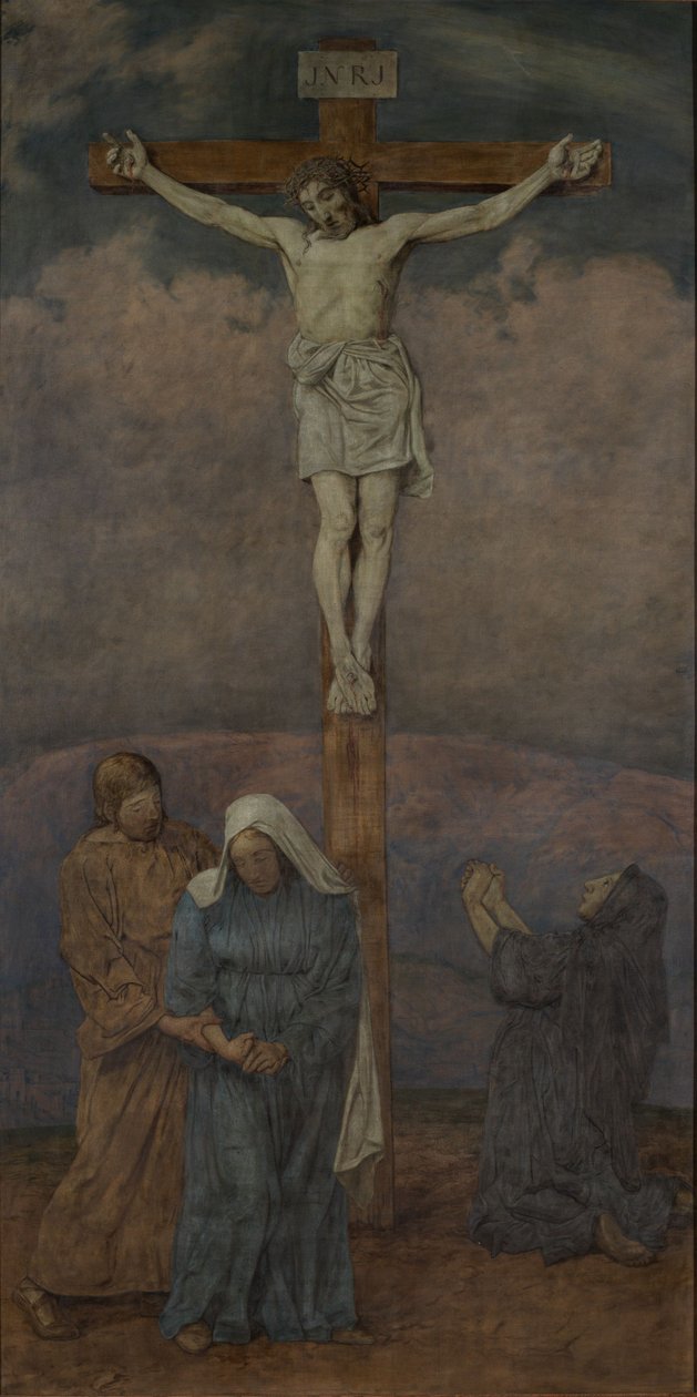 Kristi korsfästelse av Hans Thoma