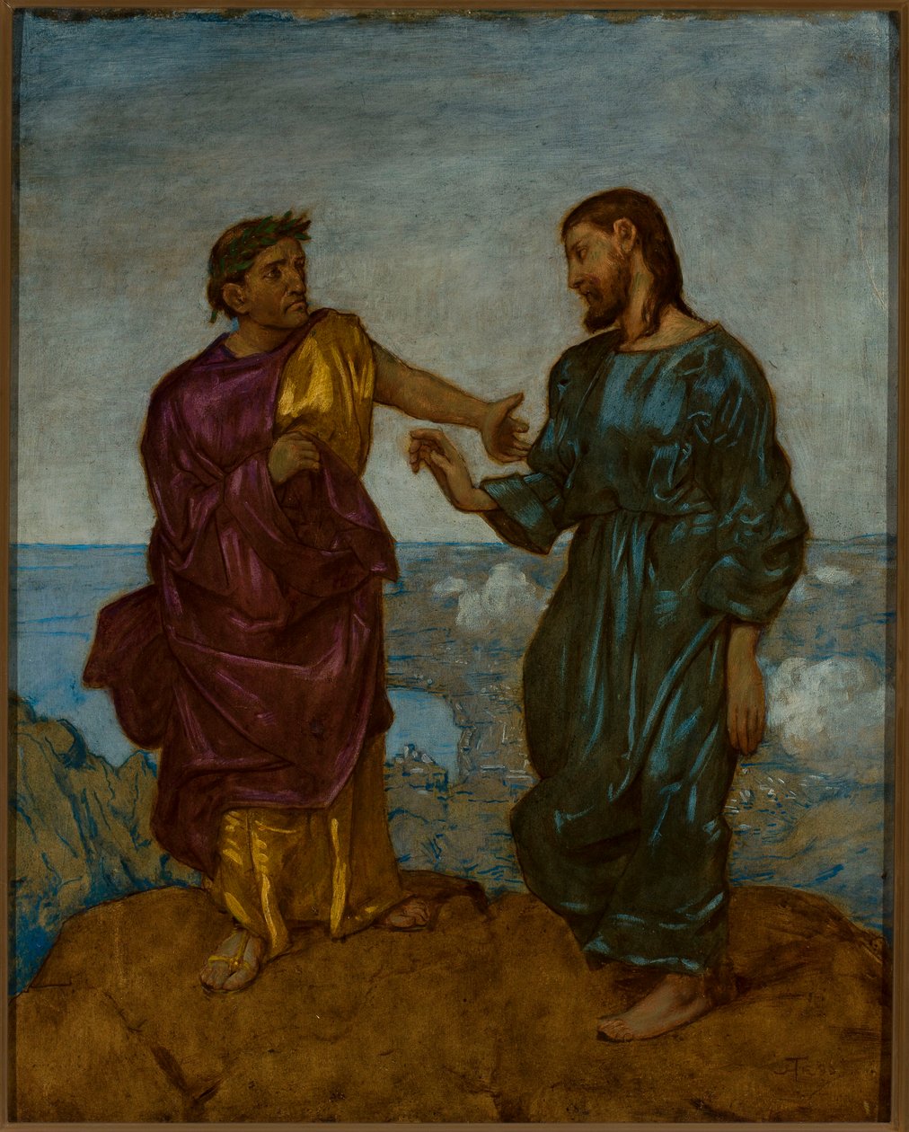 Kristi frestelse av Hans Thoma