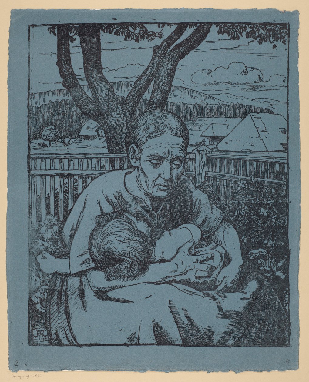 Moderskap av Hans Thoma