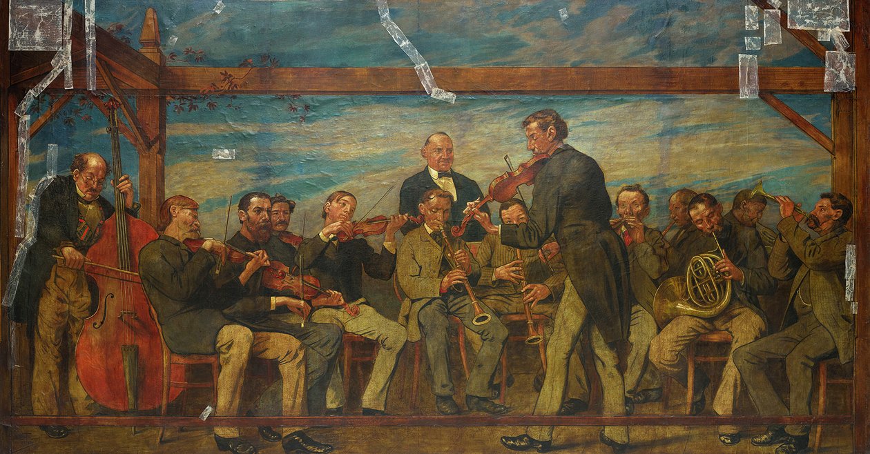 Musikkapell av Hans Thoma
