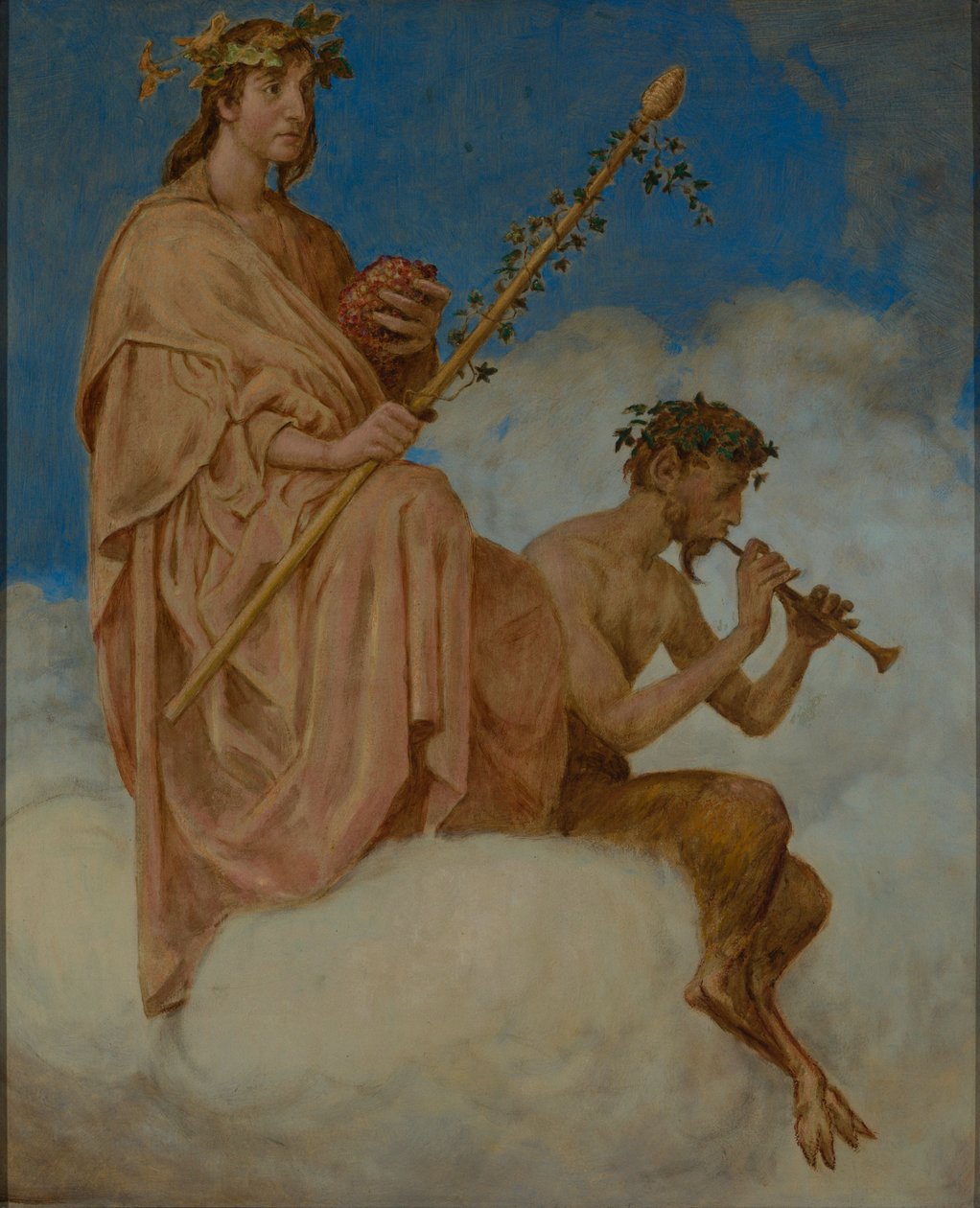 Oktober (vingudar) av Hans Thoma