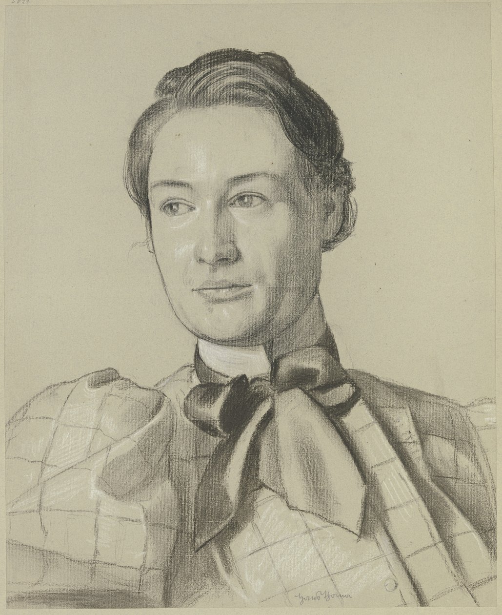 Porträtt av Sofie Küchler av Hans Thoma