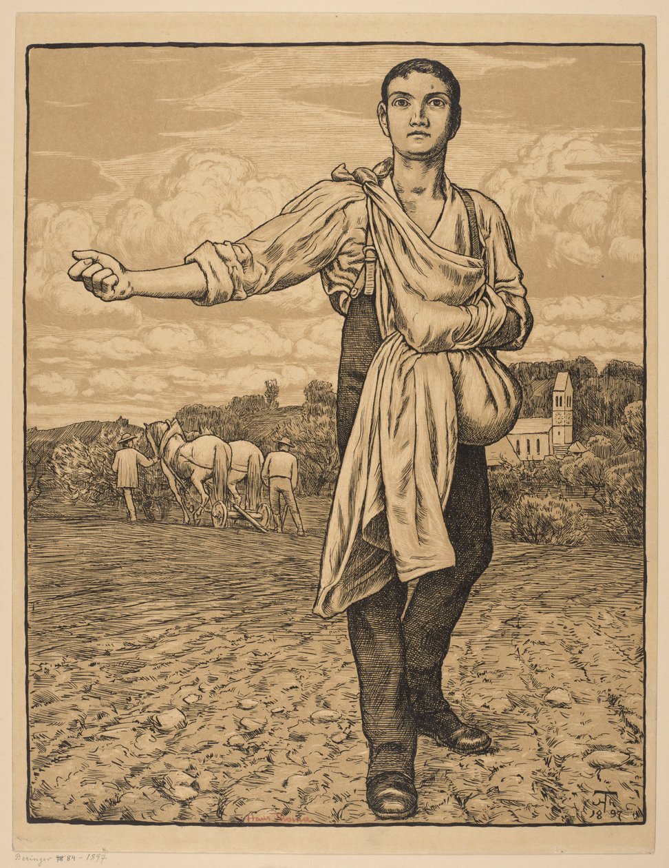 Såningsmannen av Hans Thoma