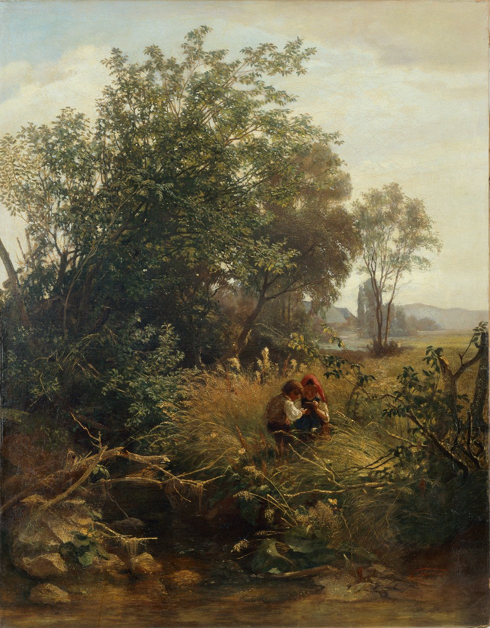 En sommarmorgon i Bernauer-dalen av Hans Thoma