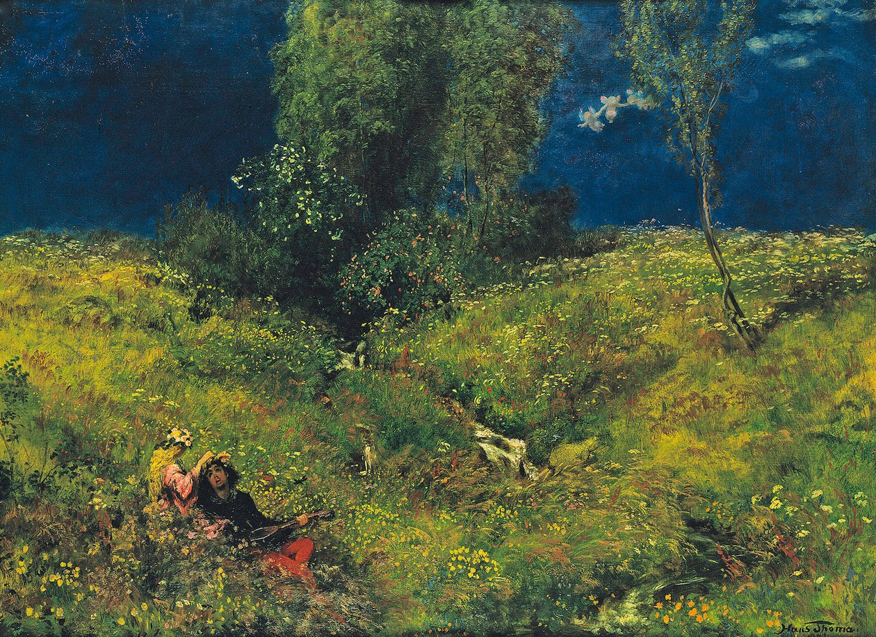 Sommar av Hans Thoma