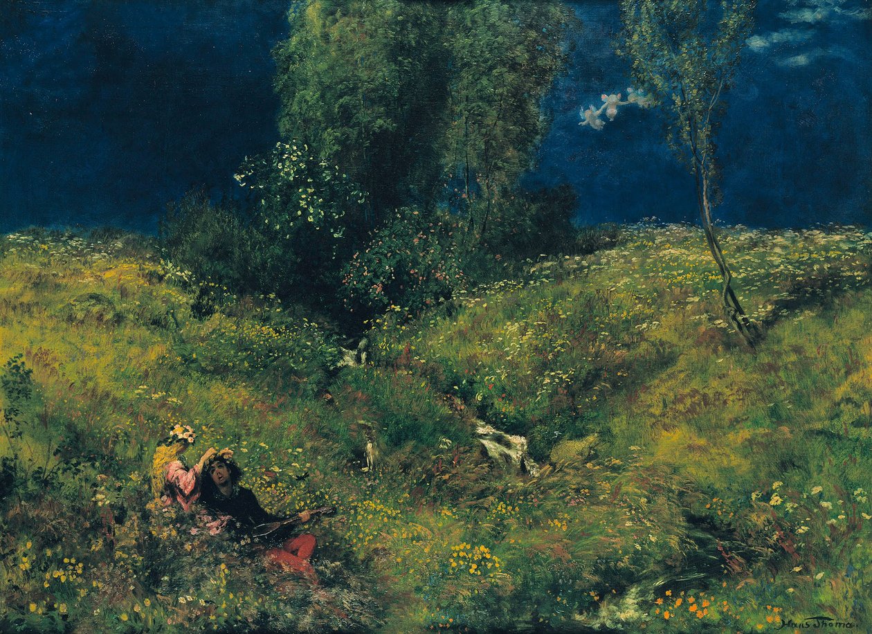 Sommaren 1872 av Hans Thoma