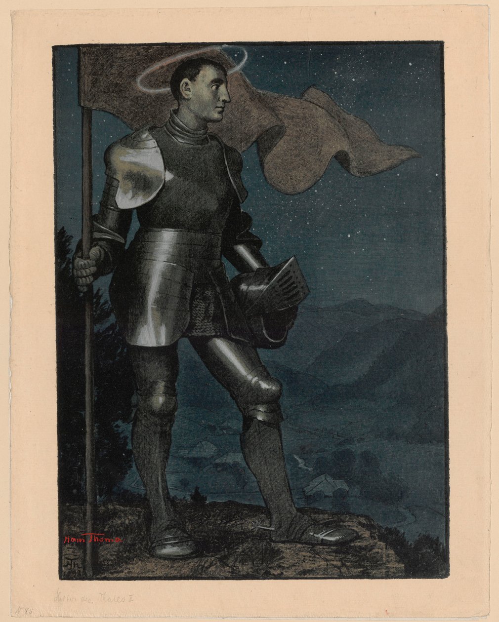 Talhüter II av Hans Thoma