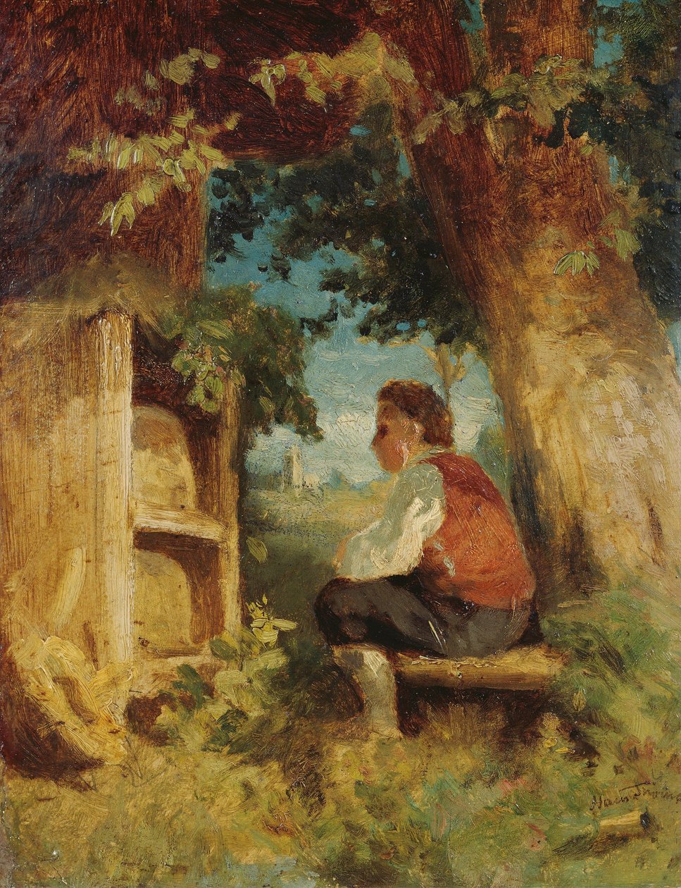 Bins vän av Hans Thoma