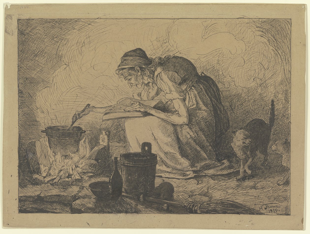 Häxkök av Hans Thoma