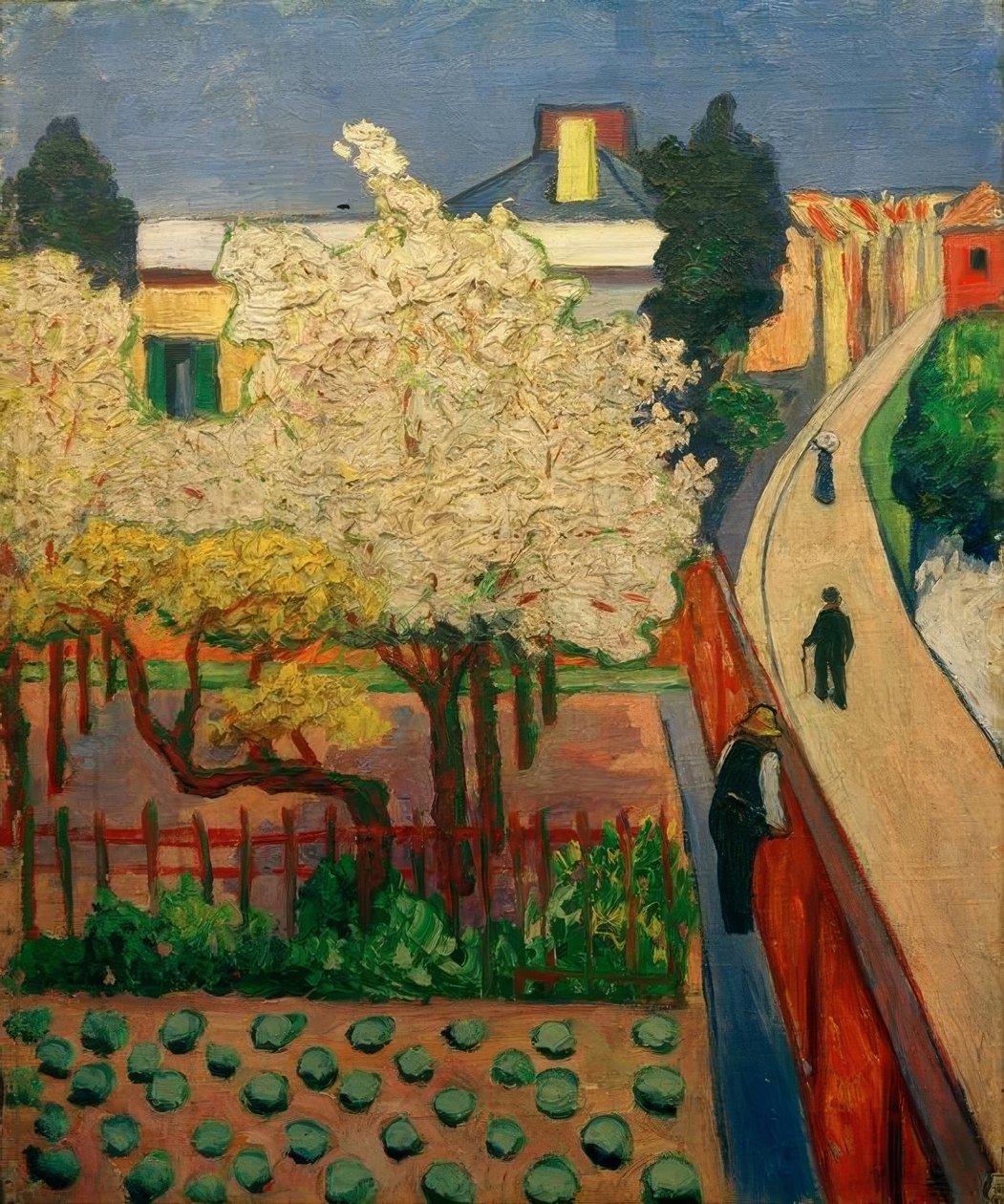 Blommande fruktträd (Endenich) av Hans Thuar