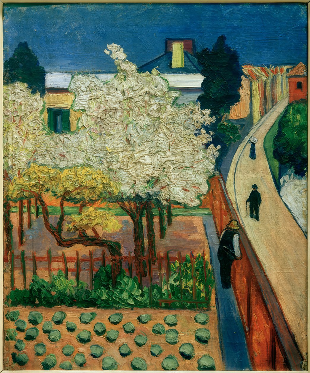 Blommande fruktträd (Endenich) av Hans Thuar